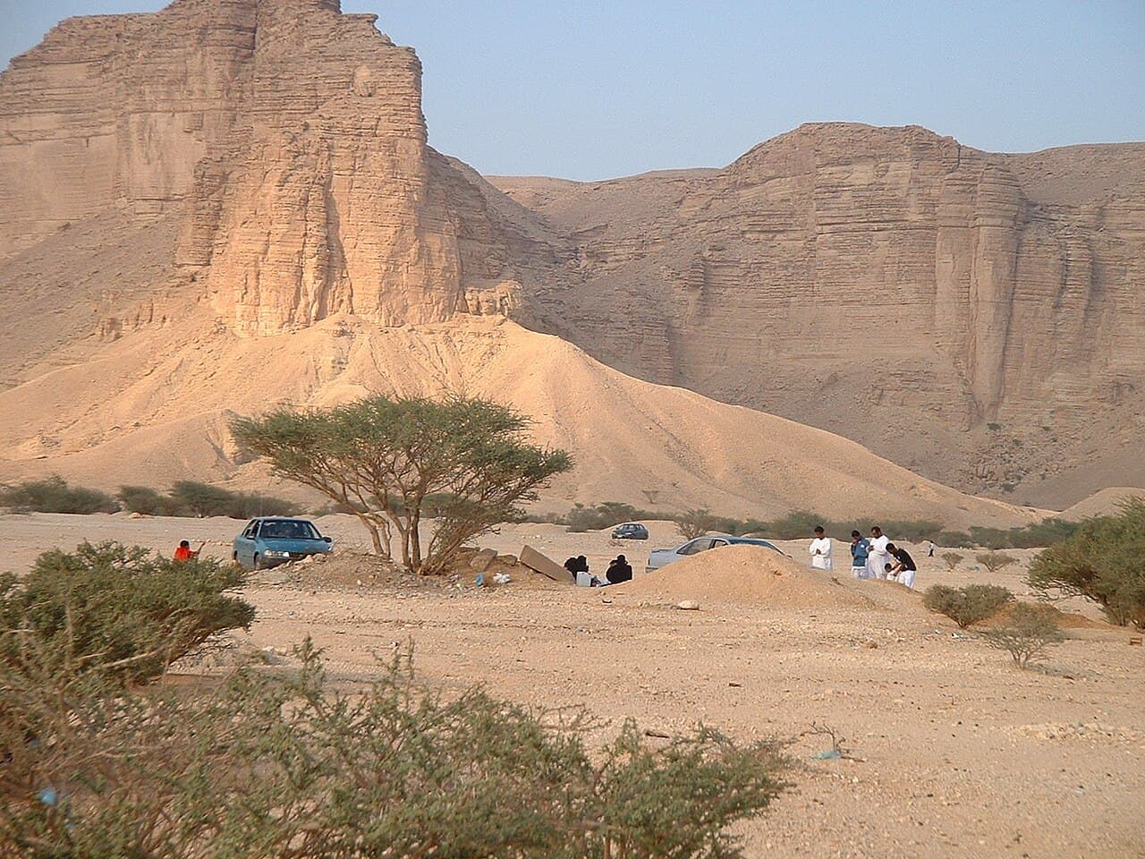 Cliffs of the Edge of the World plateau near Riyadh